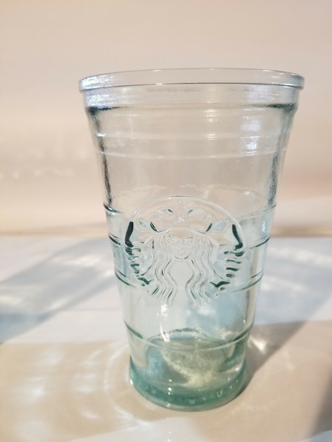 starbucks glass hot cup