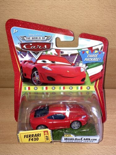 Disney Pixar Movie Cars Race-O-Rama Ferrari F430 Toy Car #21 