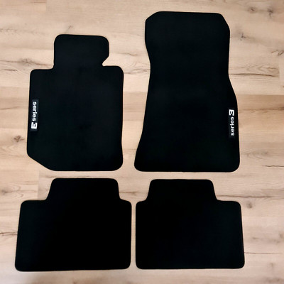 New Car Floor mats for BMW 3 G20 2019 2023 Velour Waterproof Carpet Black Liners