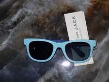 Janie and Jack Two Tone Blue Sunglasses Toddler Boys Size 0/2 Years NEW