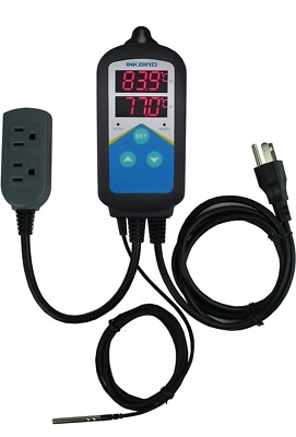 Inkbird Thermostats ITC-306T Controller Temperature Control Day Night Heating US