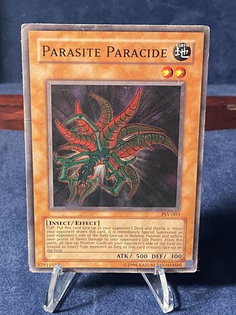 Lá Thẻ Bài Parasite Paracide - PSV-EN003 - Super Rare Unlimited (25th Reprint) | Việt Nam