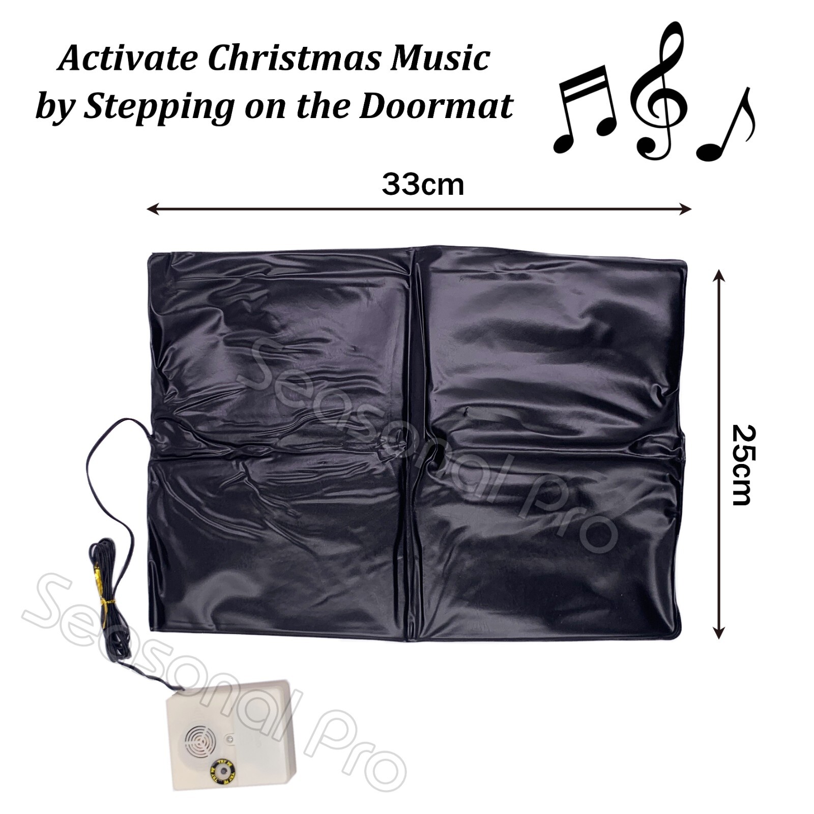 Christmas Classic Musical Doormat Sensor Xmas Gift Jingle Bells Festive eBay