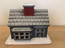 Vintage Byron Molds 1979 Ceramic House Home Christmas Village Set