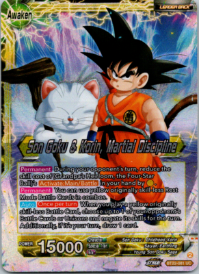 DBS - Son Goku Son Goku & Korin, Martial Discipline - Critical