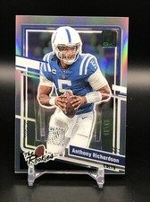 2023 Panini Clearly Donruss Anthony Richardson The Rookies Green Holo 48/49