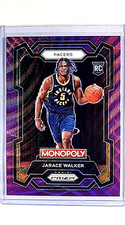2023 2023-24 Panini Prizm Monopoly Purple Wave #36 Jarace Walker RC Rookie