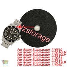 Blue Lume Pearl Dot Pip Bezel Insert For Rolex Submariner 116610LV 116613 116619