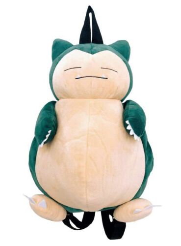 Pokemon Plush Backpack Snorlax Plush Doll Bag Stuffed Fluffy Cute Gift Japan - Picture 1 of 4