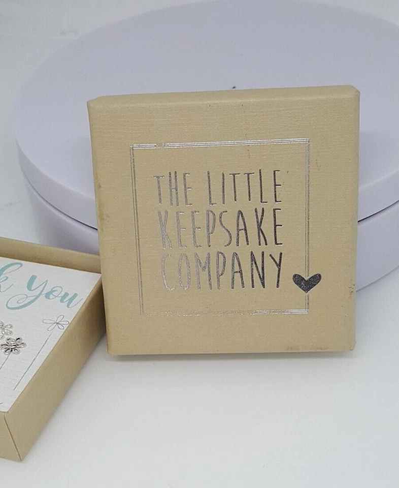 Preciosos aretes con flores brillantes de plata maciza 925 en CAJA #21303 Foto 2 de 4