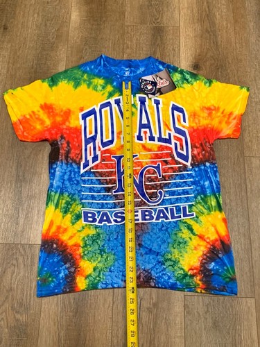 NWT Kansas City Royals Tie Dye T Shirt Mens Size Medium - Picture 3 of 4