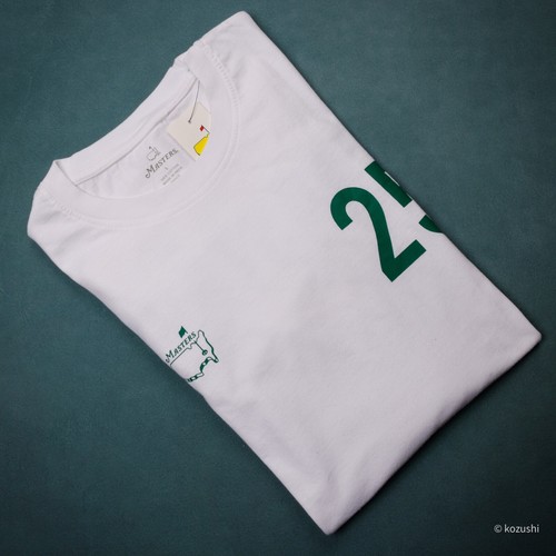 New 2025 Masters Caddie Tee T-shirt, Augusta National, White, Large - L - Picture 6 of 7