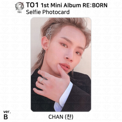 TO1 TOO 1st Mini Album RE:BORN Official Photocard Polaroid ID Card
