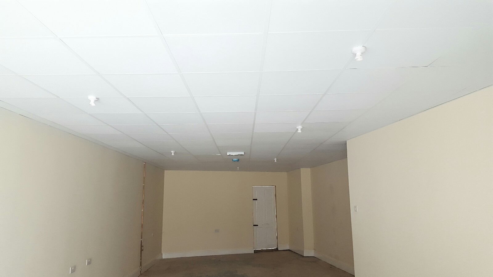 Suspended Ceiling Grid 1200mm Or 600mm White Cross Tee For Sale