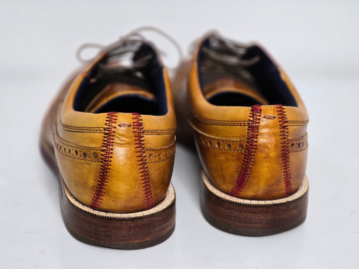 Ted Baker London Mition Wingtip Mens Size 7 Brown Derby 