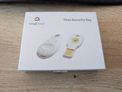 Google Cloud Titan Security Key Titan Sicherheitsschlüssel Neu / Geöffnet
