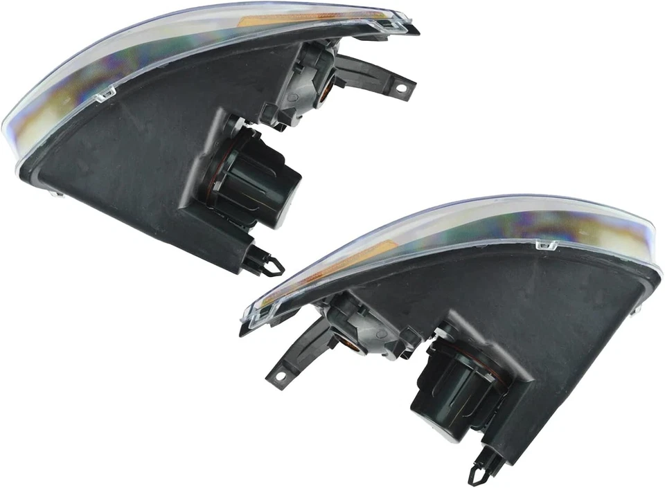 For 2003 2004 2005 Chevy Cavalier Factory Style Headlights Headlamps Left+Right - Image 4 of 4
