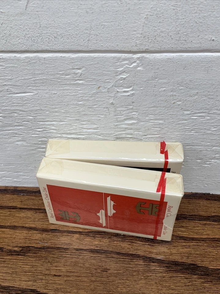 Royal Caribbean Cruise Line Playing Cards, , Blue/White & Red/White, New Sealed - Image 2 of 4