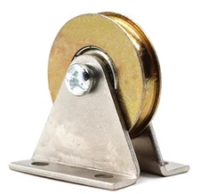 Chiloskit 1.5" Bearing Wheel Wire Rope Pulley Block Bearings Bearing Wire Rop...