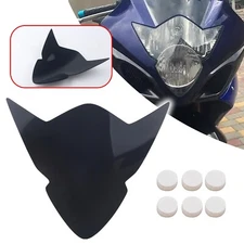 For Suzuki GSXR1000 2005-2006 Black Headlight Lamp Lens Cover Shield Protector