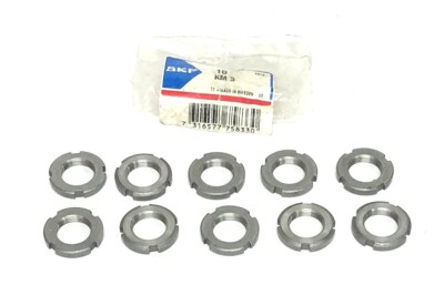 SKF Bearing Lock-Nut Pack KM3 [Lot of 10] NOS