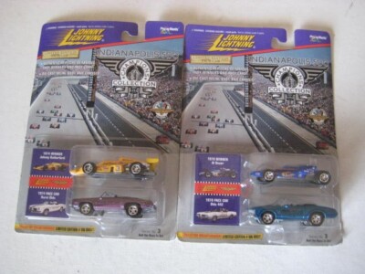 Johnny Lightning Indianapolis 500 Champions Diecast Cars Series #3 (Set of 2)