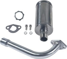 Escape Con Silenciador Para: Predator 196Cc,212cc, Gx160, Gx200