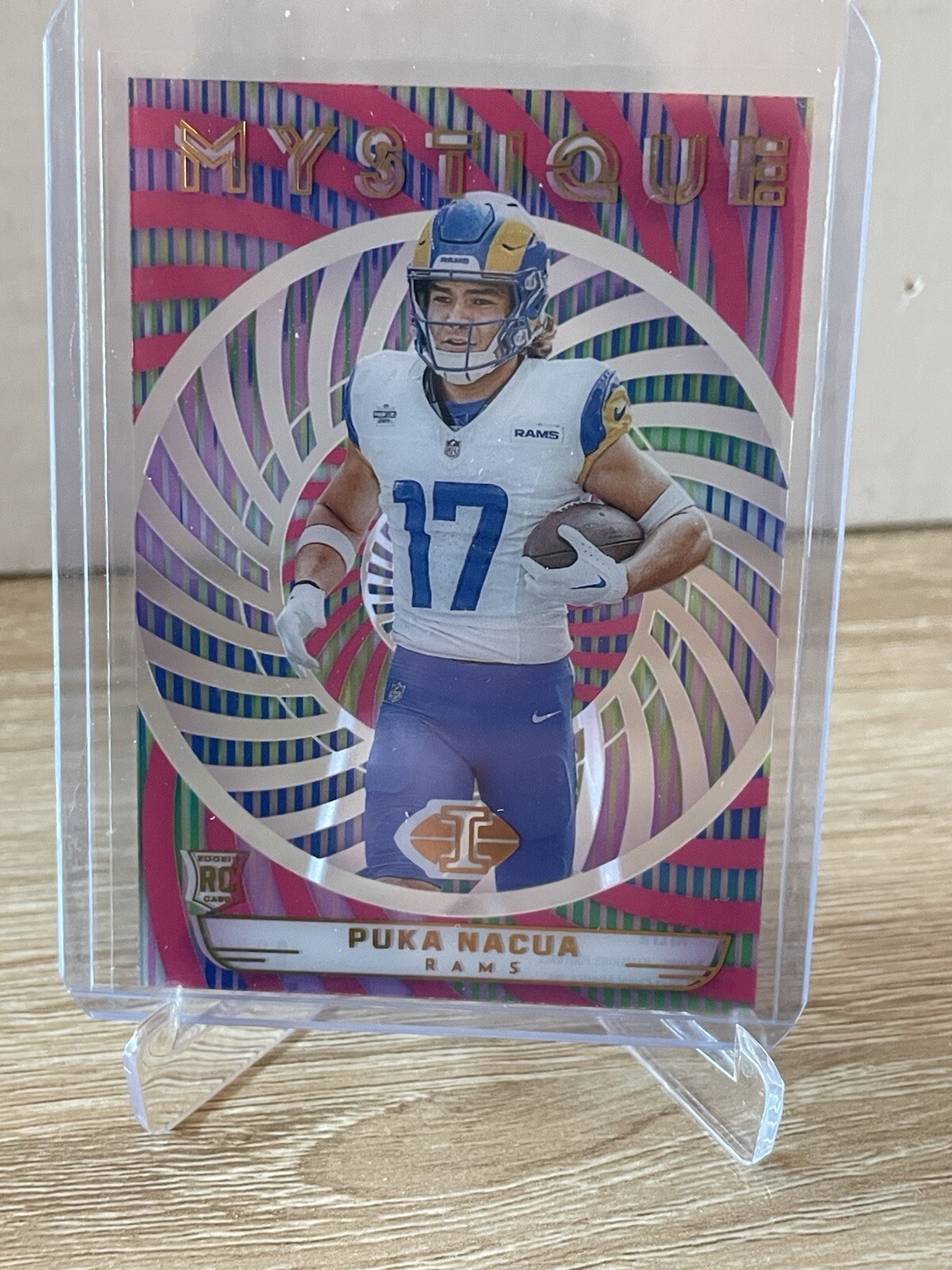 2023 Panini Illusions - Mystique Pink #27 Puka Nacua /399 (RC)