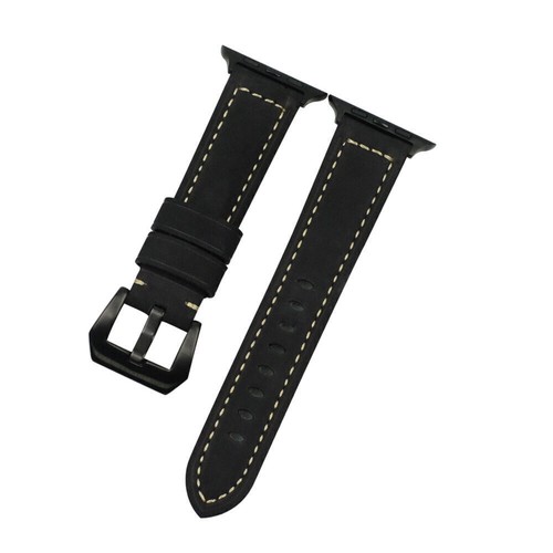 Cinturino da polso vintage in vera pelle per Apple Watch serie 9/8/7/6/5/4/3 SE - Foto 10 di 28