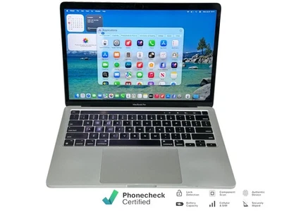 Apple MacBook Pro 13-inch M1 2020 A2338 8-Core GPU 8GB RAM 512GB SSD Silver-US - Image 1 of 4