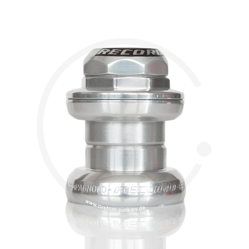 Casque Fileté Campagnolo Record 1 – Argent – Neuf, Fabriqué En Italie