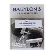 Iron Wind B5 Mini Fleet Scale Nial Heavy Fighters Pack New