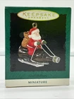 1996 Hallmark Keepsake Miniature Ornament Cool Delivery, Coca-Cola Santa