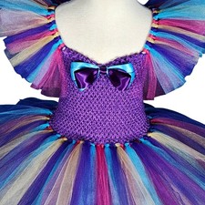 TuTu Dress Hi-Lo Lined Bodice Size 6 - 8 youth NWT Handmade