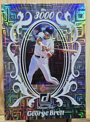 George Brett 2023 Panini Donruss - Mr. 3000 #M3K-12 Vector Kansas City Royals 