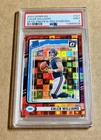 Caleb Williams 2024 Panini Donruss Optic Preview RED PANDORA PRIZM #327 RC PSA 9