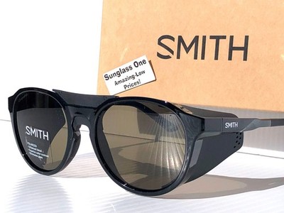 NEW Smith Optics VENTURE Black POLARIZED ChromaPop Grey Green Sunglass