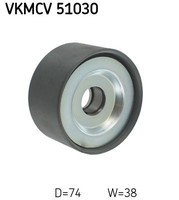 Skf Umlenk-/FüHrungsrolle, Keilrippenriemen Vkmcv 51030