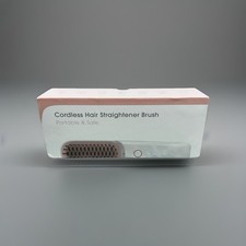 Cordless Hair Straightener Brush Portable Rechargeable S-16