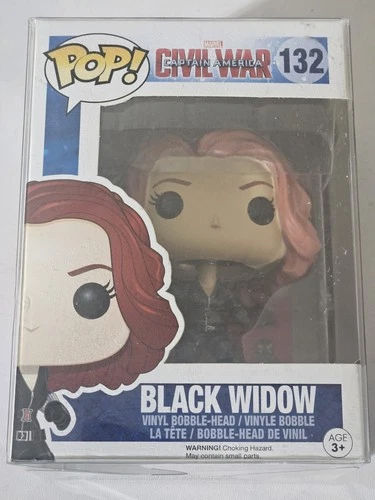 Black Widow Funko Pop Vinyl #132 Marvel Captain America Civil War New Mint