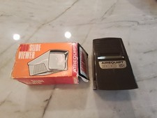 Airequipt 300 Slide Viewer For 35mm Slides in Original Box takes 2 AA batteries