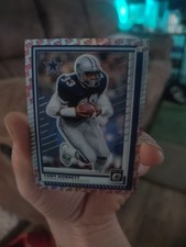 TONY DORSETT 2025 PANINI DONRUSS OPTIC SSP RARE 100 EMOJI PRIZM - COWBOYS