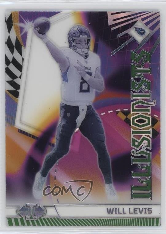 2023 Panini Illusions Illusionists Emerald Will Levis #18 1a7j