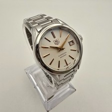 TAG HEUER CARRERA LADIES WATCH WAR24XX-CS STEEL SWISS AUTOMATIC. NEEDS SERVICE. 7