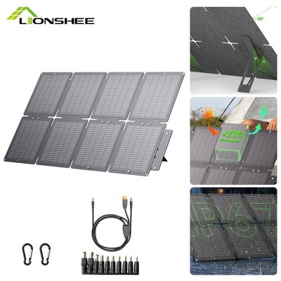 Solarpanel 60W, Flexsolar Tragbares faltbares Solarladegerät für mobile Telefone