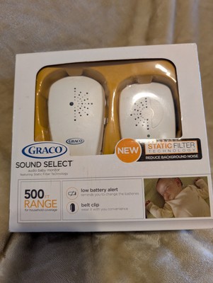 Graco Sound Select Baby Monitor 500 ft Range New 