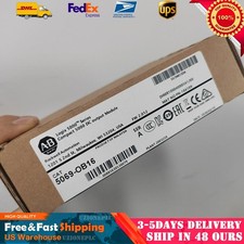 New Factory Sealed Allen Bradley 5069-OB16 SER B Compact 5000 DC Output Module