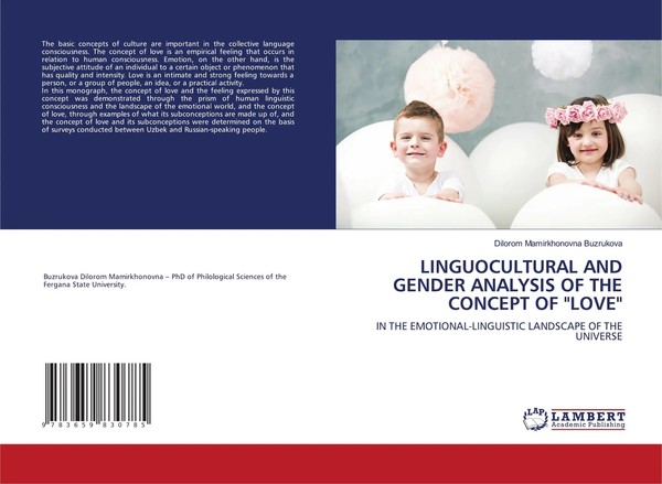 Linguocultural And Gender Analysis Of The Concept Of Love Buzrukova Taschenbuch-image