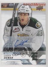 2018-19 Upper Deck CHL Auto Connor Dewar #45 Auto 0g4