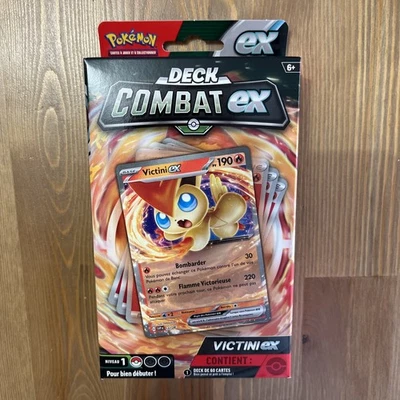 POKÉMON JCC – DECK COMBAT EX VICTINI EX 60 CARTES FRANÇAISE - NEUF ET SCELLÉ - Photo 1/4
